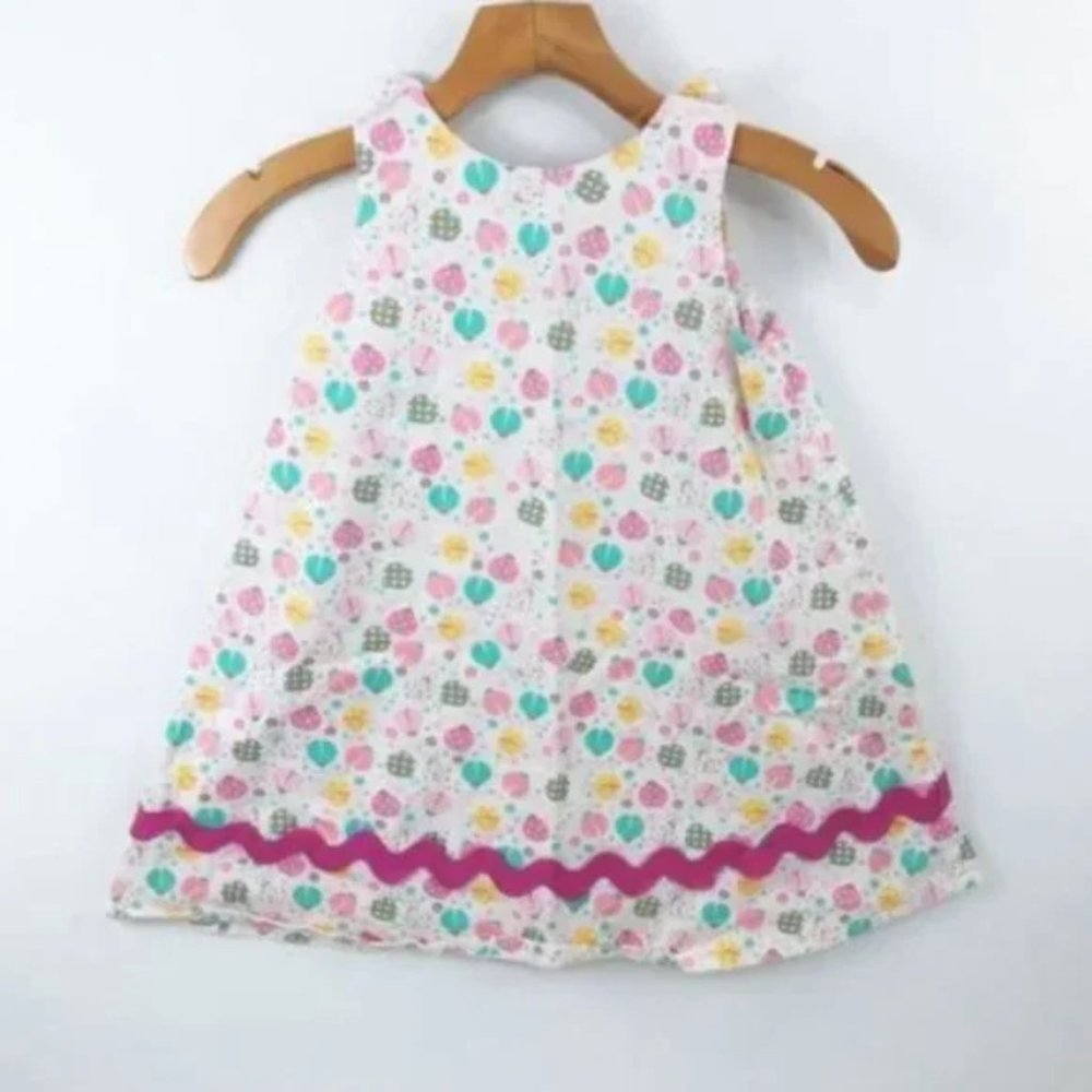 Vintage Ladybug Print Summer Dress 24 mos - Picture 8 of 8